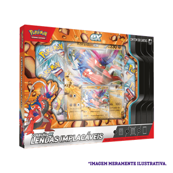 Pokemon TCG Slashing Legends ex Box - Koraidon_PTBR